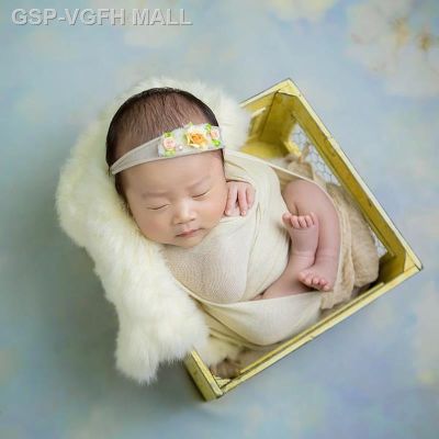 ต้นแบบ VGFH MALL ทารกแรกเกิดเสื้อเด็กห่อถักยืดและเซ็ตที่คาดผมผ้าห่มแบบห่อตัวภาพอุปกรณ์ประกอบฉากการถ่ายภาพ