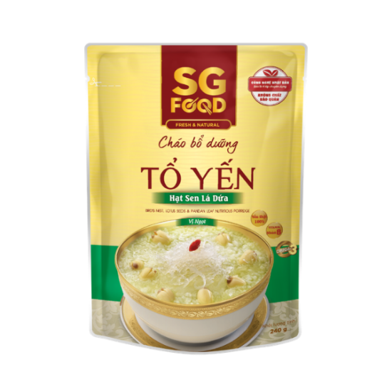 Thùng 30 gói cháo bổ dưỡng sài gòn food 5 vị 240g - ảnh sản phẩm 4