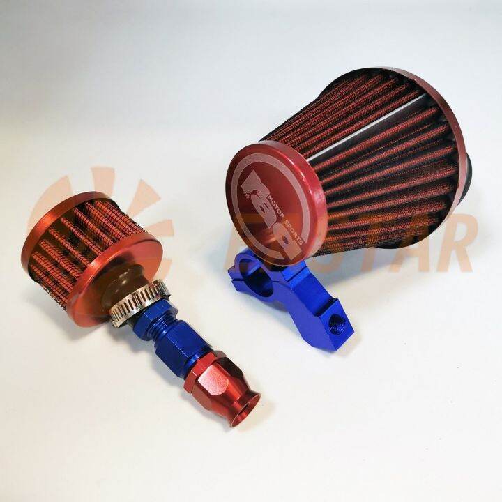 RAD Air Filter and Engine Breather Filter Set for Raider 150 Fi Sniper