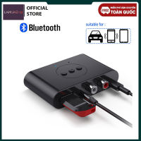 LAMJAD12 ใหม่ Bluetooth 5.0 เครื่องรับสัญญาณเสียง AUX USB เอาต์พุตคู่สเตอริโอในรถยนต์การโทรแบบแฮนด์ฟรี