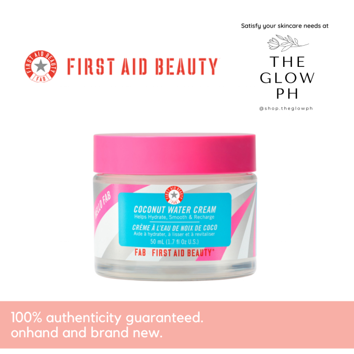 [AUTHENTIC] FIRST AID BEAUTY Hello FAB Coconut Water Cream 50ml