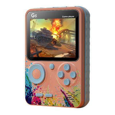 G5 Retro Video Game Console Handheld Game Player 3.0 Inch Pocket Game Controller Built-in 500 Games
