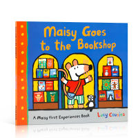 ภาษาอังกฤษต้นฉบับ Maisy ไปที่ร้านหนังสือ Macy ไปที่ร้านหนังสือเด็กภาษาอังกฤษ Early Education การรับรู้หนังสือภาพนักเรียนชั้นประถมศึกษา Life Story อ่านหนังสือภาพ Young Children S Enlightenment Book