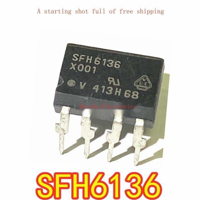 10pcs-ใหม่นำเข้า-sfh6136-dip-8-in-line-optocoupler-การประกันคุณภาพ