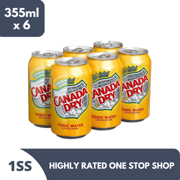 Canada Dry Tonic Water 6 x 355mL Lazada PH