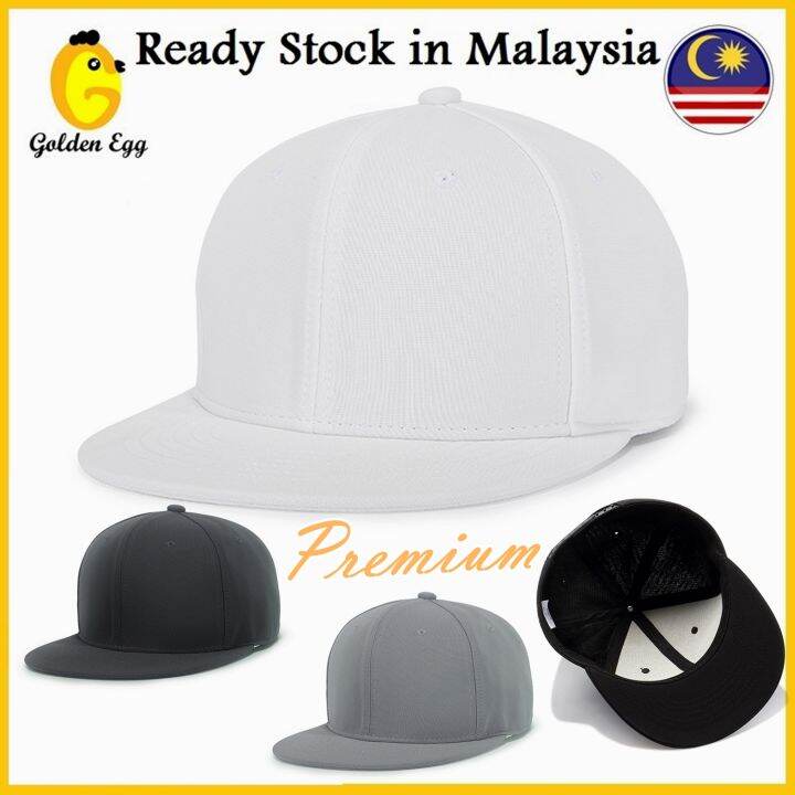 GEC Adult Unisex Premium Quality Plain Cap Plain Snapback Cap Black Cap ...