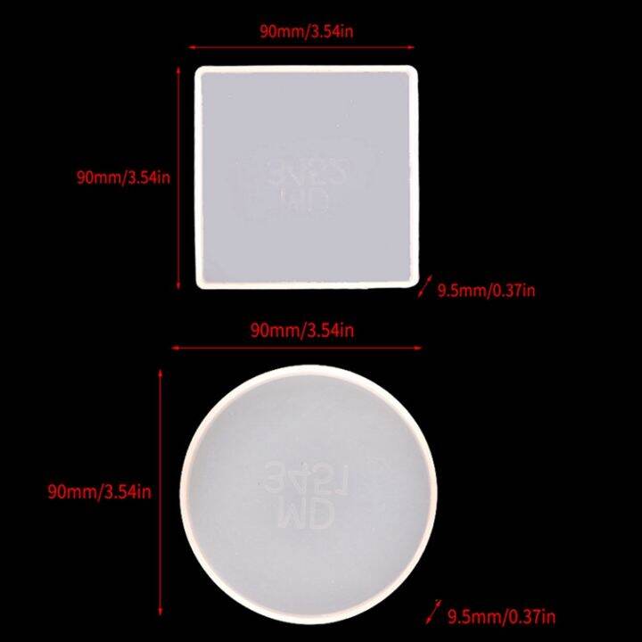 12-pack-round-and-square-shape-coaster-base-silicone-mold-resin-molds-epoxy-uv-diy-resin-craft-home-decoration-tools