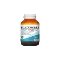 Fast Shipping จัดส่งฟรี Blackmores Omega Triple Daily 60เม็ด สูตรน้ำมันปลา ไม่มีกลิ่นคาว (Odourless) [COD] [Mega Sale]