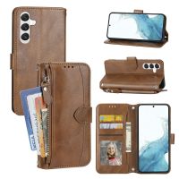 For SAMSUNG Galaxy A54 5G Flip Case NEW Luxury Zipper Leather Wallet Book Pocket Full Cover For Samsung A54 A34 5G Phone Bags