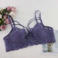 Parifairy สไตล์ฝรั่งเศส Bralette เซ็กซี่บางเฉียบ Underwired Non-Padded Floral Lace Bandages Bra