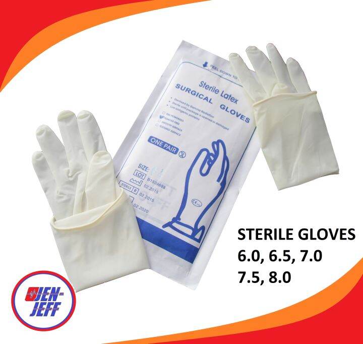 Sterile Larex Gloves Latex Gloves Surgical Latex Gloves Sterile Medical