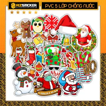 Sticker Santa Claus Giấy Nhãn Giáng Sinh  santa claus png tải về  Miễn  phí trong suốt Santa Claus png Tải về