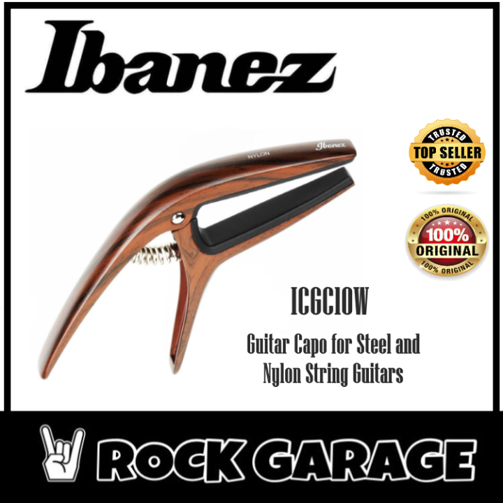 Ibanez ICGC10W Guitar Capo For Steel and Nylon String Guitars Lazada
