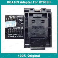 จัดส่งฟรี RT-BGA169-01 BGA169 BGA153 EMMC อะแดปเตอร์ V2.5ที่มี4ชิ้น BGA B Ounding กล่องสำหรับ RT809H โปรแกรมเมอร์