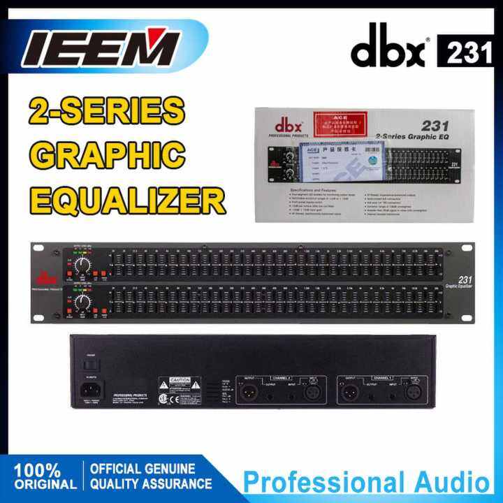 DBX 231 2 SERIES 31 BAND PROFESSIONAL GRAPHIC EQUALIZER Lazada PH