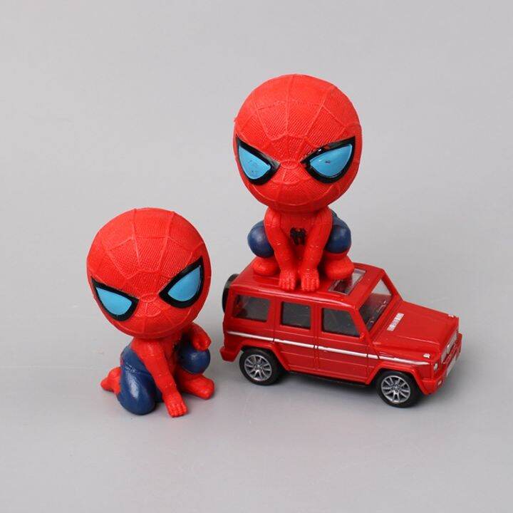 โมเดลสไปเดอร์แมน-spiderman-โมเดลสไปเดอร์แมนเซ็ต7ตัว-pvc