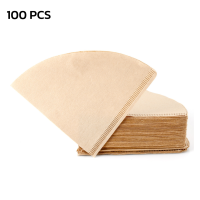 กรองกระดาษ กระดาษกรอง กรองกาแฟ 100แผ่น สำหรับกรวยดริปกาแฟ 1-2 ถ้วย 2-4ถ้วย Drip Coffee Paper Filter เหมาะกับชุดดริปกาแฟ Simplemall