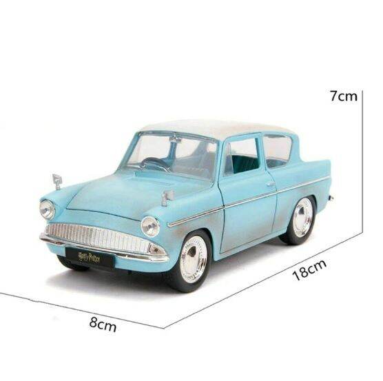 โมเดลรถของเล่นคลาสสิก-จากภาพยนต์ดัง-harry-potter-ford-aglia-1959-อัตราส่วน-1-24-โลหะผสม-พร้อมตัวละครเอก-สุดคลาสสิคน่าสะสม