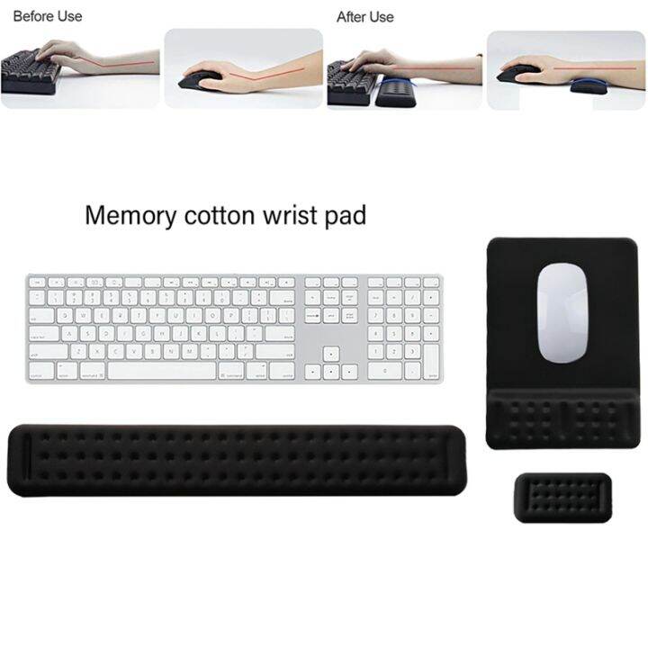 Keyboard Wrist Rest AntiSlip Keyboard Pad Wrist Rest for Computer