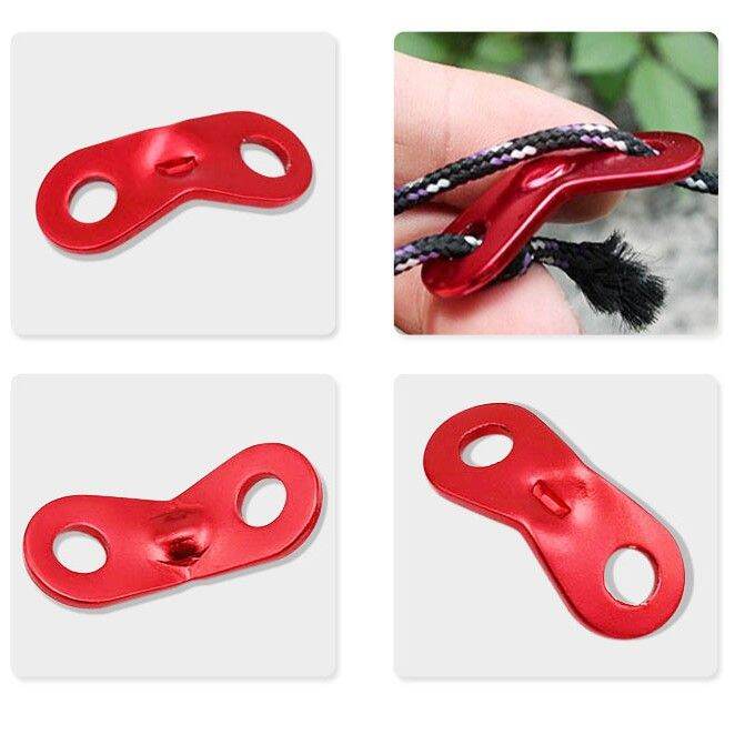 พร้อมส่ง-เต้นท์-ลมหัวเข็มขัด-10-ชิ้นตัวยึดเชือกเต็นท์-guyline-tensioner-rope-adjuster-อุปกรณ์ตั้งแคมป์-เต็นท์-แคมป์ปิ้ง