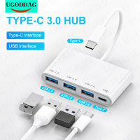 USB C HUB 4พอร์ต USB Type C เพื่อ USB 3.0 2.0 HUB S Plitter USB-C อะแดปเตอร์ D Ock สำหรับ Pro พื้นผิวซัมซุง S21