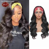 SVT Body Wave Headband Wigs Human Hair Glueless Peruvian Remy Wigs For Women Body Wave Wavy Remy Head Bands Wigs 180 Density [ Hot sell ] ea1voy