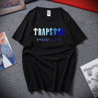 【New】2023 Trapstar ลอนดอน3D พิมพ์เสื้อยืดผู้ชายสบายๆ Breathable แบรนด์ผ้าฝ้าย Streetwear ฤดูร้อนสั้นแขนขนาดใหญ่ Tshirt