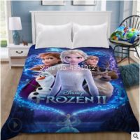 Disney Princess More Flat Sheet Frozen Elsa and Anna Girl Children Baby Bedsheet 1pcs Bedding for Kids Boys Girls Kids Bed Gifts