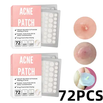 24pcs Cute Carton Acne Pimple Patch Breathable Invisible Anti