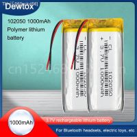 3.7V 1000mAh 102050 Lithium Polymer Li-Po li ion Rechargeable Battery For MP3 MP4 MP5 GPS DVD tablet Bluetooth camera Lipo cell [ Hot sell ] kokd56
