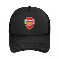 Arsenal Mens Mesh Back Structured Low Crown Snapback Adjustable Fit Cap