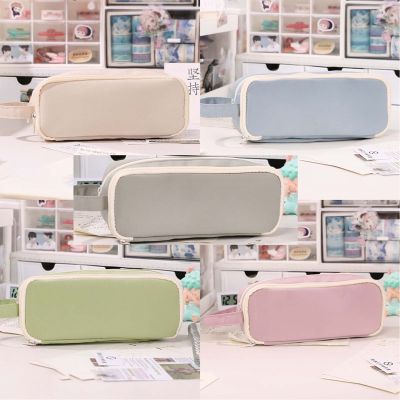 ▨∋ Stationery Pen Storage Bag Large Capacity Pencil Case School Students Supplies Pen Box Pencil Cases Office Stationary Supplies