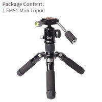 XILETU FM5C-MINI Aluminum Stable Tabletop Desktop Tripod&amp;Ball Head For Digital camera Mirrorless camera Smart phone