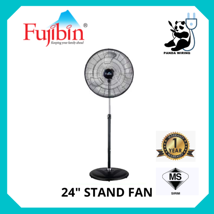 FUJIBIN 24'' Industrial Heavy Duty Stand Fan ( FBS-24) 3 Aluminium ...