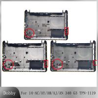 NEW Laptop Bottom Case For HP 14-AC AY AM AJ AN 340 G3 348 G4 TPN-I119 TPN-I124 Notebook Bottom Base Cover 851535-001 L35640-001