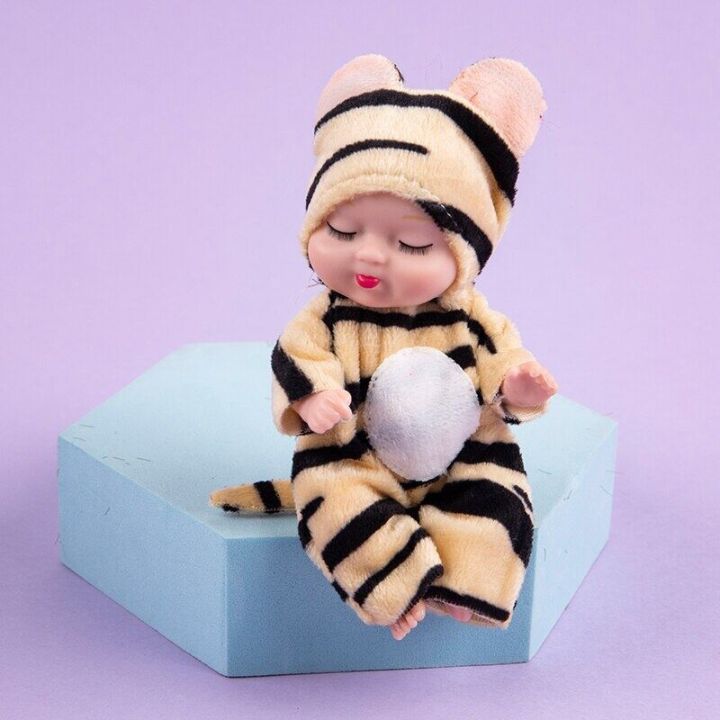 ตุ๊กตาเด็กทารก-รูปกวาง-ผึ้ง-หมีนอนหลับจําลอง-ขนาด-3-5-นิ้ว-ของเล่นสําหรับเด็ก