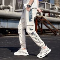 COD ℗✚ The Nonexistent Shop32dsgd0 ⚡W-KING⚡ Trendy Overalls For Boys Multi-pocket Men’s Loose Harem Pants Casual Pants Cropped Pants Large Size Korean Pants Sports Jogging Pants