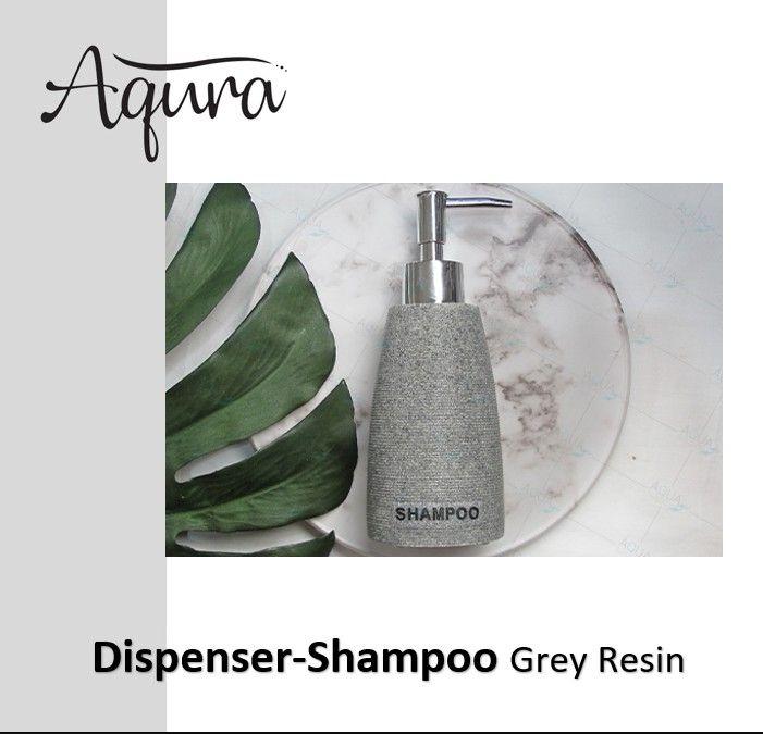 ขวดแชมพู-ขวดแชมพูโรงแรม-grey-สีเทา-200-ml-ขวดหัวปั๊ม-ขวดปั๊มเรซิ่น-ขวดเปล่าสำหรับใส่สบู่เหลว-ขวดรีฟิล-ขวดใส่ของเหลว-งานพรีเมี่ยม