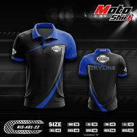 MOTOSHIRT NISSAN NIS-A01-22 เสื้อคอปกแขนสั้น