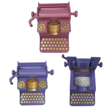 Home Retro Vintage Typewriter Music Box For Home Room Office Mechanical  Decoration Kids Retro Music Box 