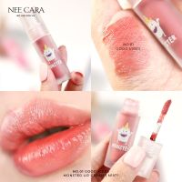 N1971 NEE CARA LIP CREAM นีคาร่า ทิ้นท์กลอสฉ่ำวาว สุดปัง ลิปติดทน เนื้อฉ่ำ ไม่เหนอะหนะ เบาสบายไม่หนักปาก พร้อมเม็ดสีแน่น