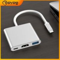 [LUNA electronic accessories] RYRA 3 In 1พอร์ตหลายพอร์ตตัวแปลงฮับ Type-C ไปยัง USB อะแดปเตอร์ OTG ที่อ่านการ์ดความจำ SD สำหรับ Iphone Android แล็ปท็อปอุปกรณ์เสริม