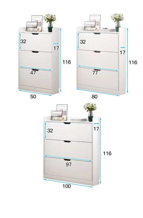 pin-xiaojia-ตู้เก็บรองเท้า-ตู้วางของมีหลายชั้น-ตู้เตี้ยบานเปิด-กันฝุ่นละออง-ตู้เก็บของ-ตู้เก็บของอเนกประสงค์-ตู้เก็บรองเท้าในบ้าน-ตู้พับไ