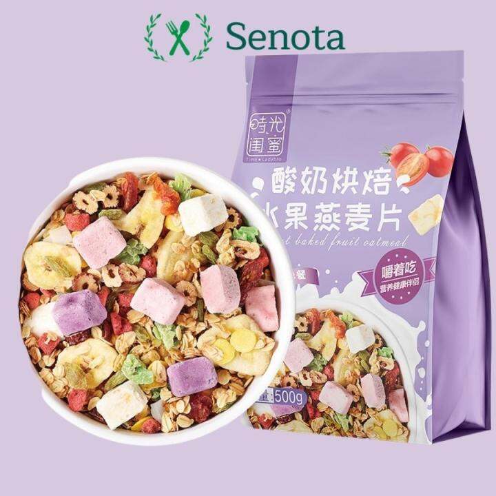 Konnie Diet Cereal From Japan Blueberry Yogurt Mix Fruit Oatmeal Cereal