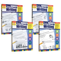 [Lower grades 1-4]Daily 6-trail writing te Volume 4 daily practice series full version system writing Evan moor English original California teaching assistant with answers