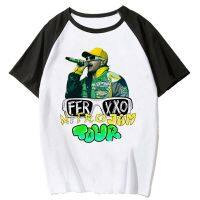 เสื้อยืด Feid Ferxxo ผู้หญิงอนิเมะเสื้อยืดแฟชั่นผู้หญิง2000S การ์ตูน