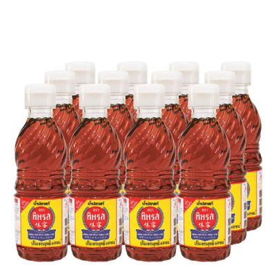 สินค้ามาใหม่! ทิพรส น้ำปลาแท้ 60 มล. x 12 ขวด Tiparos Fish Sauce 60 ml x 12 bottles ล็อตใหม่มาล่าสุด สินค้าสด มีเก็บเงินปลายทาง