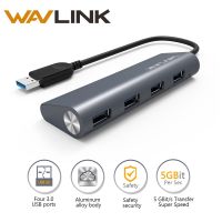 ∋✟☒ Super Speed 5Gbps 4 Port usb 3.0 hub Aluminum USB Hub 3.0 Portable Multi-Function Plug and play Dock for Windows Vista/XP Mac