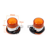 4 Pcs ไฟเลี้ยวรถจักรยานยนต์6V Amber Flasher Indicator อุปกรณ์เสริมรถจักรยานยนต์สำหรับ HONDA Z50 MONKEY CHALY DAX CF50 CF70