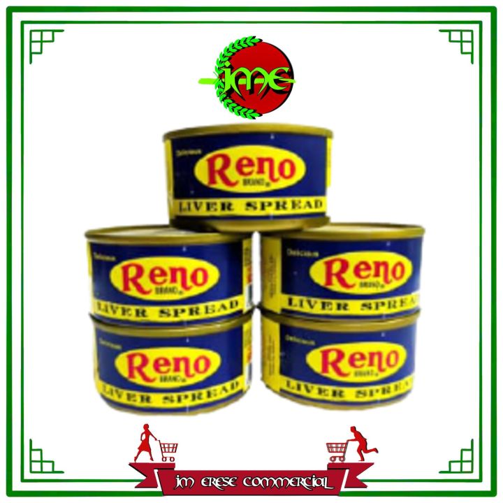 Reno Brand 6X Reno Liver Spread 85 Grams PRODUCT OF The Philippines, 3  Ounce (Pack of 6)